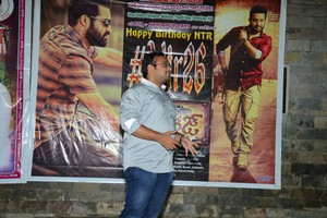 Fans Celebrate NTR Birthday at Don Bosco School